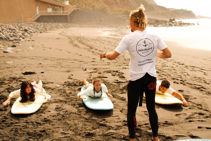 2-Hour Surf Lessons in Tenerife — Playa de las Américas Surf School