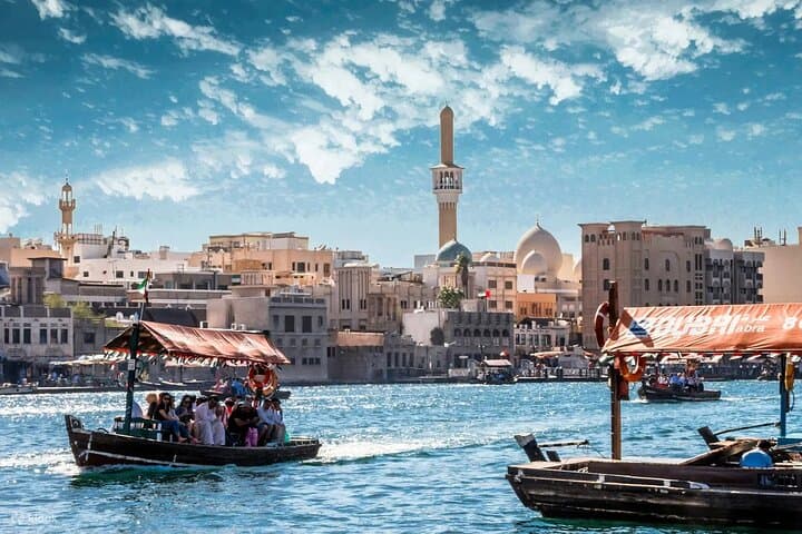 Old and Modern Dubai Full-Day Private Tour with Blue Mosque Visit