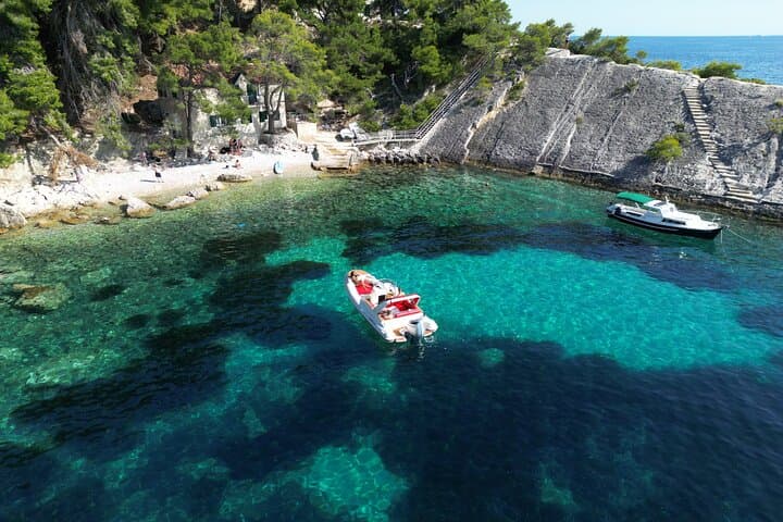 Explore Croatia’s Hidden Gems: Private Boat Tour of Red Rocks & Pakleni Islands photo 5