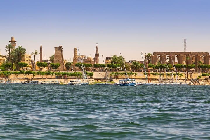 Sunset Felucca on the Nile and the Karnak Temple Sound & Light Show — Evening Tour in Luxor