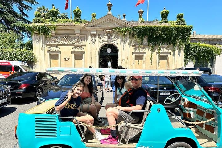 3-Hour Private Vintage Electric Cabrio Tour Through Historic Rome photo 3