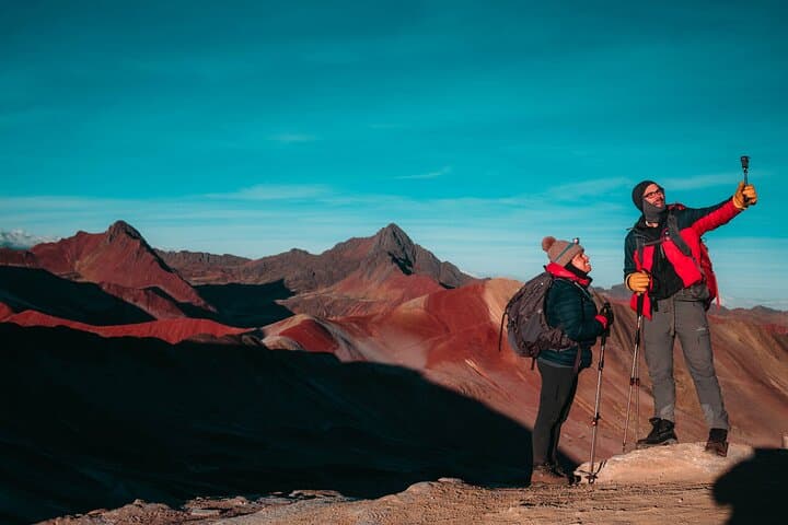 2-Day Rainbow Mountain & Red Valley Hike — Vinicunca Sunrise, Ausangate Views & Backcountry Camp