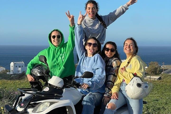 Explore Santorini's Iconic Landscapes on an ATV Adventure