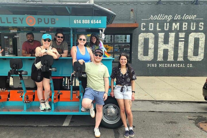 Pedal the Trolley Pub Through Columbus — Short North & Downtown Bike Bar Tour photo 2