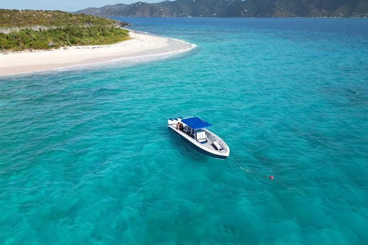 Private BVI Charter from St. Thomas on a 37' Midnight Express photo 2