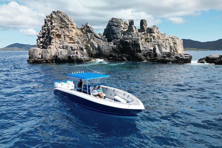 Private BVI Charter from St. Thomas on a 37' Midnight Express photo 4