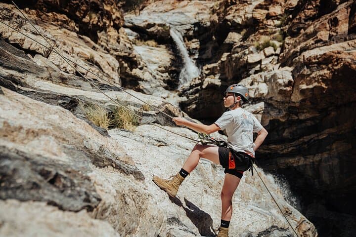 Tanque Verde Canyoneering: Half-Day Guided Rappels & Desert Pools