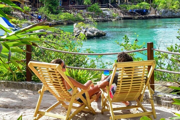 Xel-Há Park Access with Transfer — Snorkel, Zipline & Cenote Adventure in the Riviera Maya photo 4