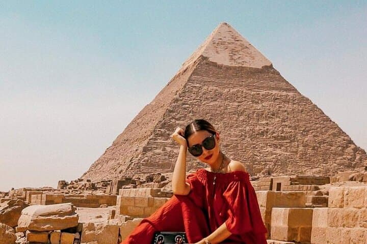 Alexandria Port to Giza & Sakkara Private Tour — Pyramids, Sphinx and Step Pyramid Day Trip photo 2