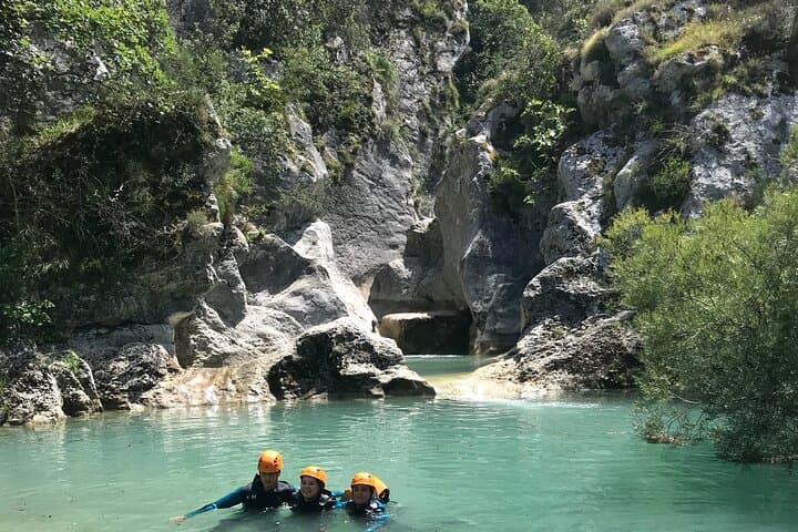 3-Hour Canyoning in the Alpes-Maritimes: Jumps, Rappels & Turquoise Pools photo 6