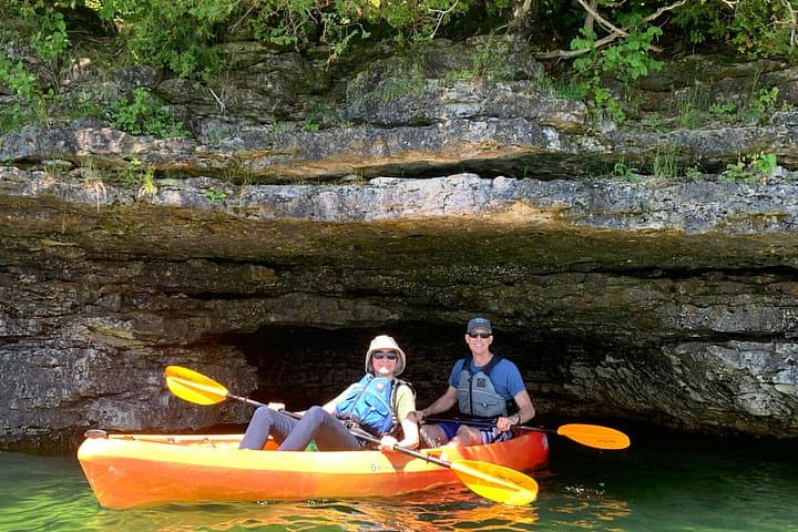 Cave Point Kayak Tour: Paddle the Dolostone Caves of Door County photo 1