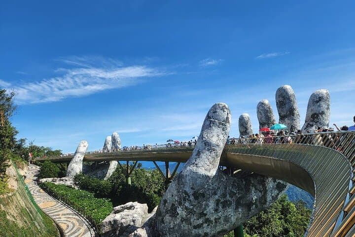 Ba Na Golden Bridge & Marble Mountains: Full-Day Private Tour from Da Nang photo 3