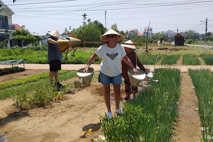 Tra Que Vegetable Farm Tour, Cooking Class & Herbal Foot Massage in Hoi An photo 4
