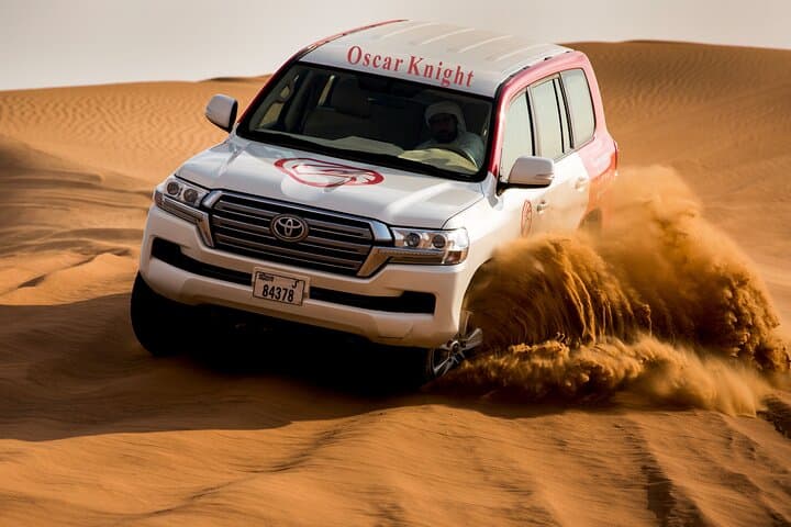 Lahbab Red Dune Safari: Evening Dune Bashing, Sandboarding, Camel Ride & VIP BBQ in Dubai photo 2