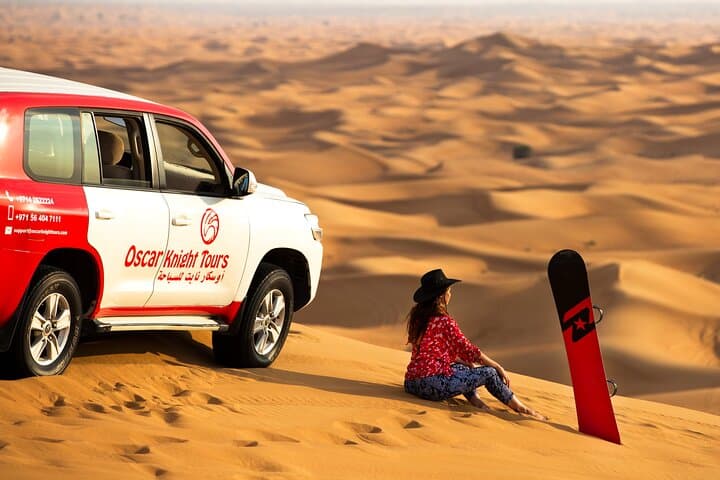 Dubai Red Dunes Morning Safari with Quad Bike — Quad, Dune Bashing & Camel Ride photo 1