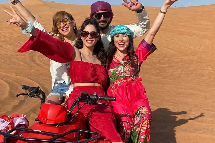 Dubai Red Dunes Deluxe: ATV Self-Drive and Evening Desert Camp Dinner photo 5