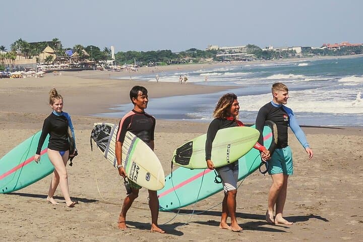 Private 2-Hour Surf Lesson in Canggu — Learn to Ride Bali’s Friendly Waves photo 5
