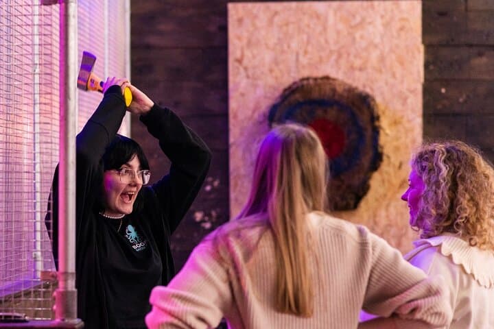 Private Axe Throwing in Eastbourne — 1-Hour Bullseye Experience photo 2