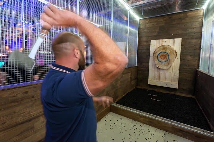 Private Axe Throwing in Eastbourne — 1-Hour Bullseye Experience photo 3