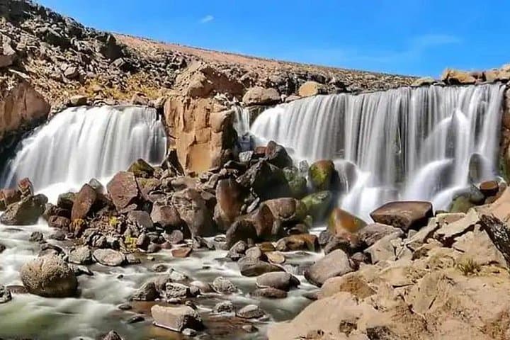Discover Pillones Waterfall Near Arequipa: Stone Forest, Vicuñas & High-Altitude Hike photo 2