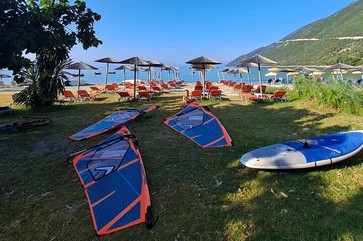 Private Windsurf Lessons in Vasiliki, Lefkada — Learn Where the Wind Runs