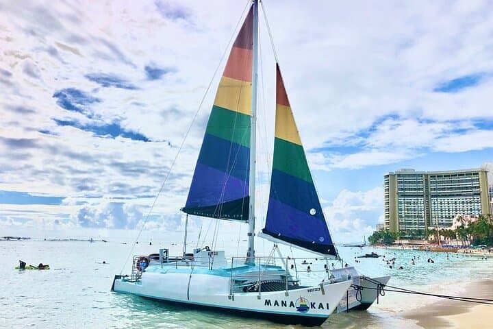Waikiki Sunset Sail on Mana Kai Catamaran — 90-Minute Evening Cruise photo 2
