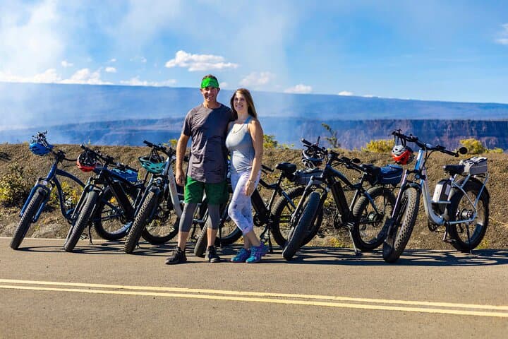 Explore Volcanoes National Park on a Fat Tire E-Bike Adventure