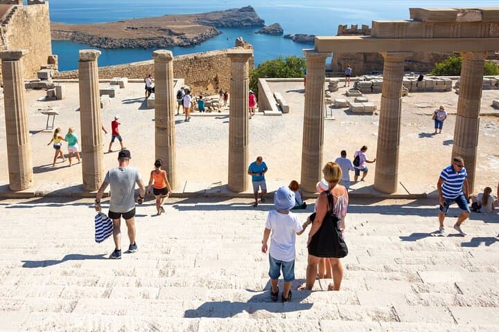 Lindos Acropolis and Rhodes Old Town: Guided Day Tour to the Temple of Athena and the Palace of the Grand Master photo 3