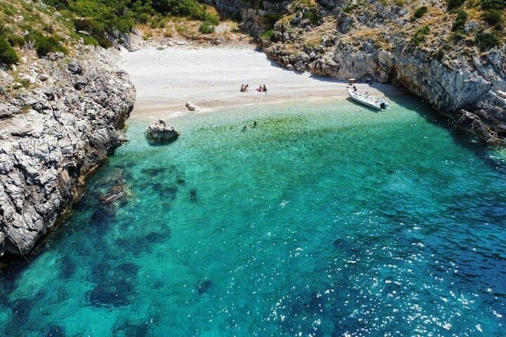 Speedboat to Haxhi Ali & Dafina Caves: Karaburun Peninsula Day Trip
