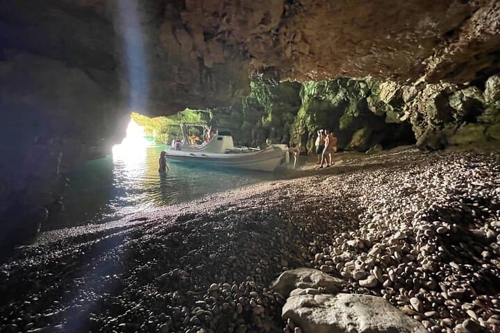 Speedboat to Haxhi Ali & Dafina Caves: Karaburun Peninsula Day Trip photo 2