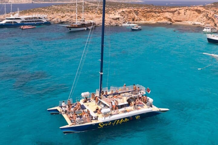Blue Lagoon Catamaran: All-Inclusive Comino Day Cruise from Valletta photo 4