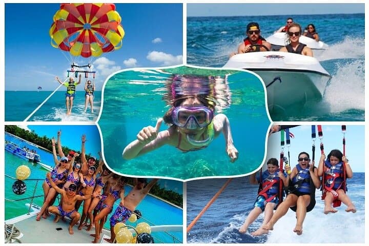 Thrill-Seeker's Dream: Speedboats and Parasailing in Punta Cana