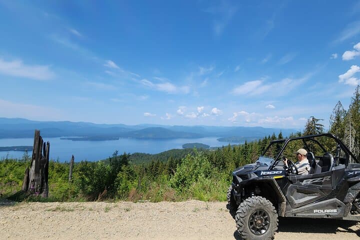 4-Hour UTV Rental in Priest Lake — Off-Road Trails, Lake Views & Selkirk Peaks photo 3