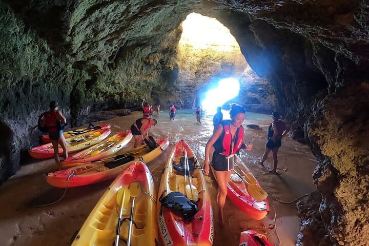 Alvor Boat and Kayak Tour: Explore Secret Caves and Secluded Beaches photo 2