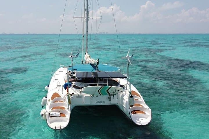 Private Catamaran Charter Cancun to Isla Mujeres — 4-Hour All-Inclusive Sail photo 3