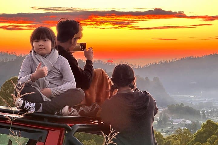 Mount Batur Jeep Sunrise: Black Lava Drive & Pyramid Hot Springs