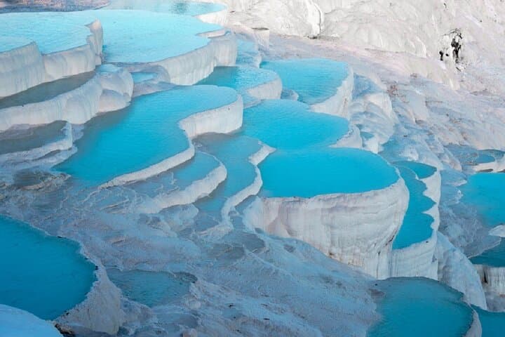 Pamukkale & Hierapolis: A Day Exploring White Travertine Terraces and Ancient Ruins photo 2