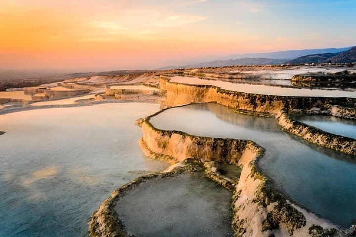 Pamukkale & Hierapolis: A Day Exploring White Travertine Terraces and Ancient Ruins photo 4