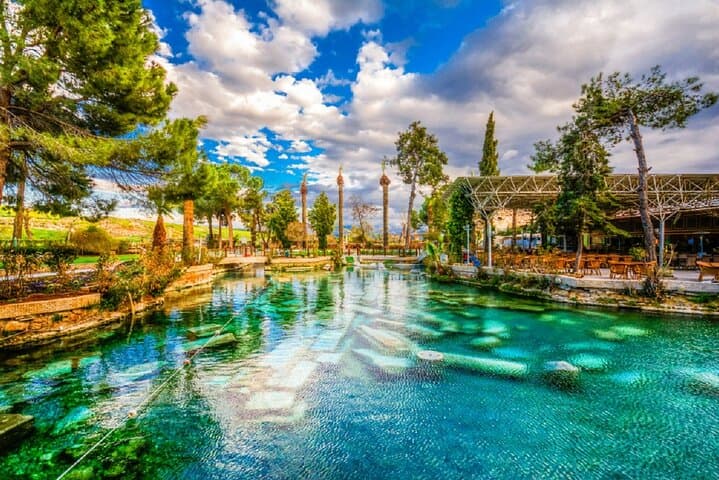 Pamukkale & Hierapolis: A Day Exploring White Travertine Terraces and Ancient Ruins photo 6