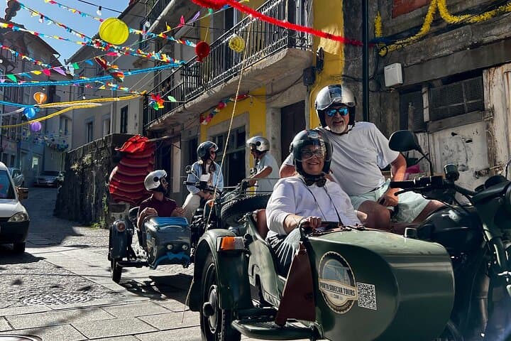 Porto Sidecar Highlights: Half-Day Scenic Tour from Ribeira to Gaia photo 1