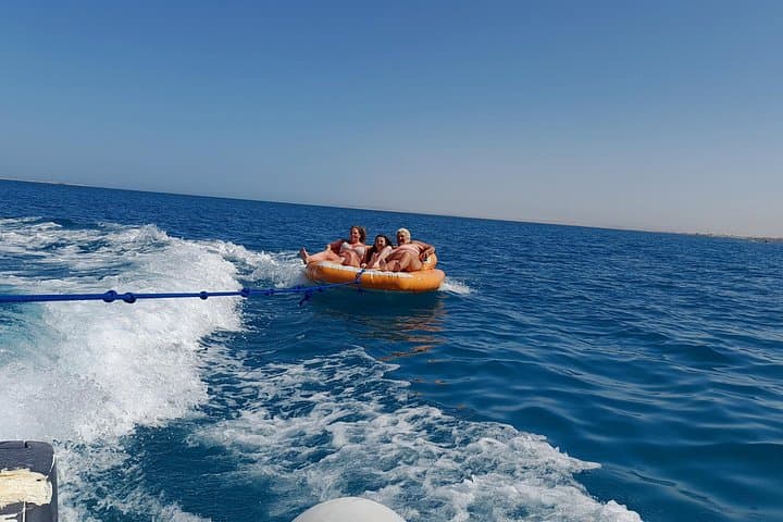 Orange Bay Snorkel Trip from Hurghada — Red Sea Coral, Water Sports & Lunch photo 3