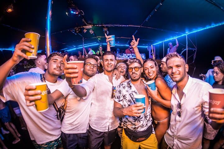 Malta Sunset Party Boat Cruise: Lazy Pirate Gulet Night Sail & Open Bar photo 2