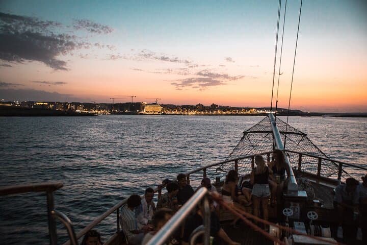 Malta Sunset Party Boat Cruise: Lazy Pirate Gulet Night Sail & Open Bar photo 5