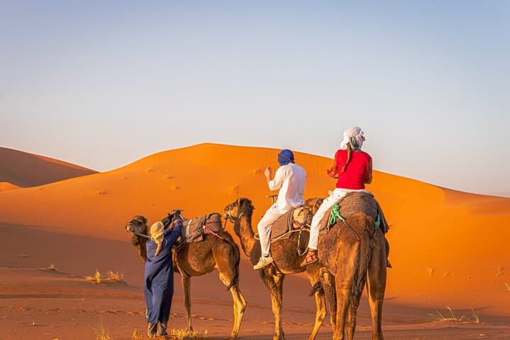 3-Day Marrakech to Fes Desert Tour — Ait Ben Haddou, Erg Chebbi & Dades