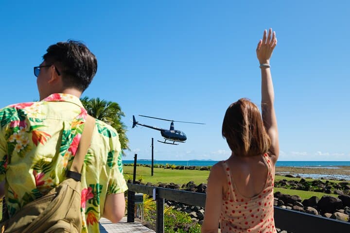 Helicopter Sunset Dinner at First Landing Beach Resort, Fiji photo 3