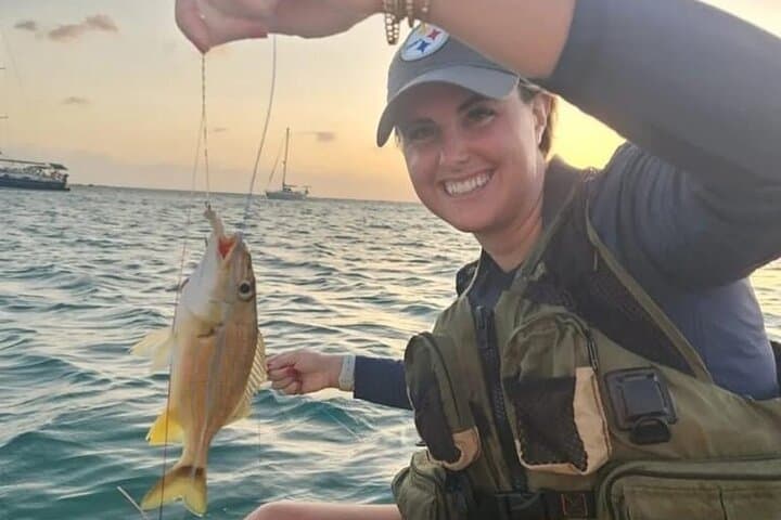 Sunset Kayak Fishing in Aruba: Solo Kayak Angling & Evening Marine Tour photo 2