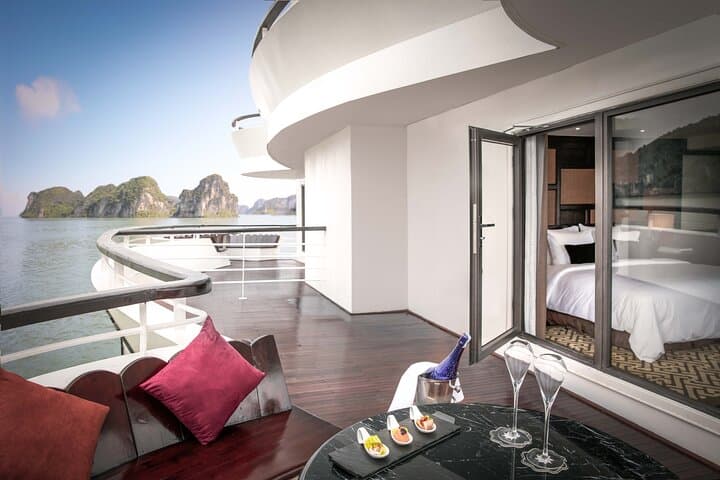 2-Day Boss Cruise in Halong Bay: Overnight Luxury Cruise from Hanoi photo 4