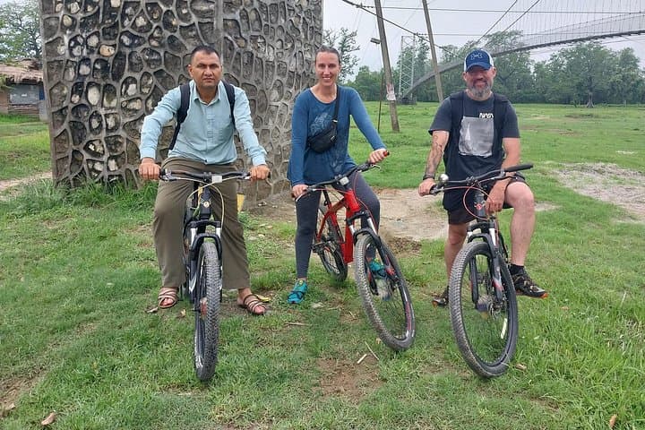 Half-Day Cycling Tour of Chitwan National Park & Tharu Villages