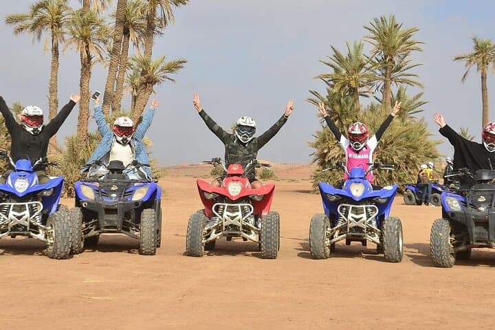 Palmeraie ATV Adventure: Quad Ride Through Marrakech Palm Grove & Desert