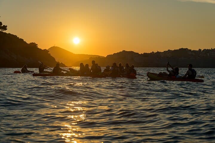 Dubrovnik Sea Kayaking Sunset Paddle: Lokrum, Betina Cave & Wine photo 5